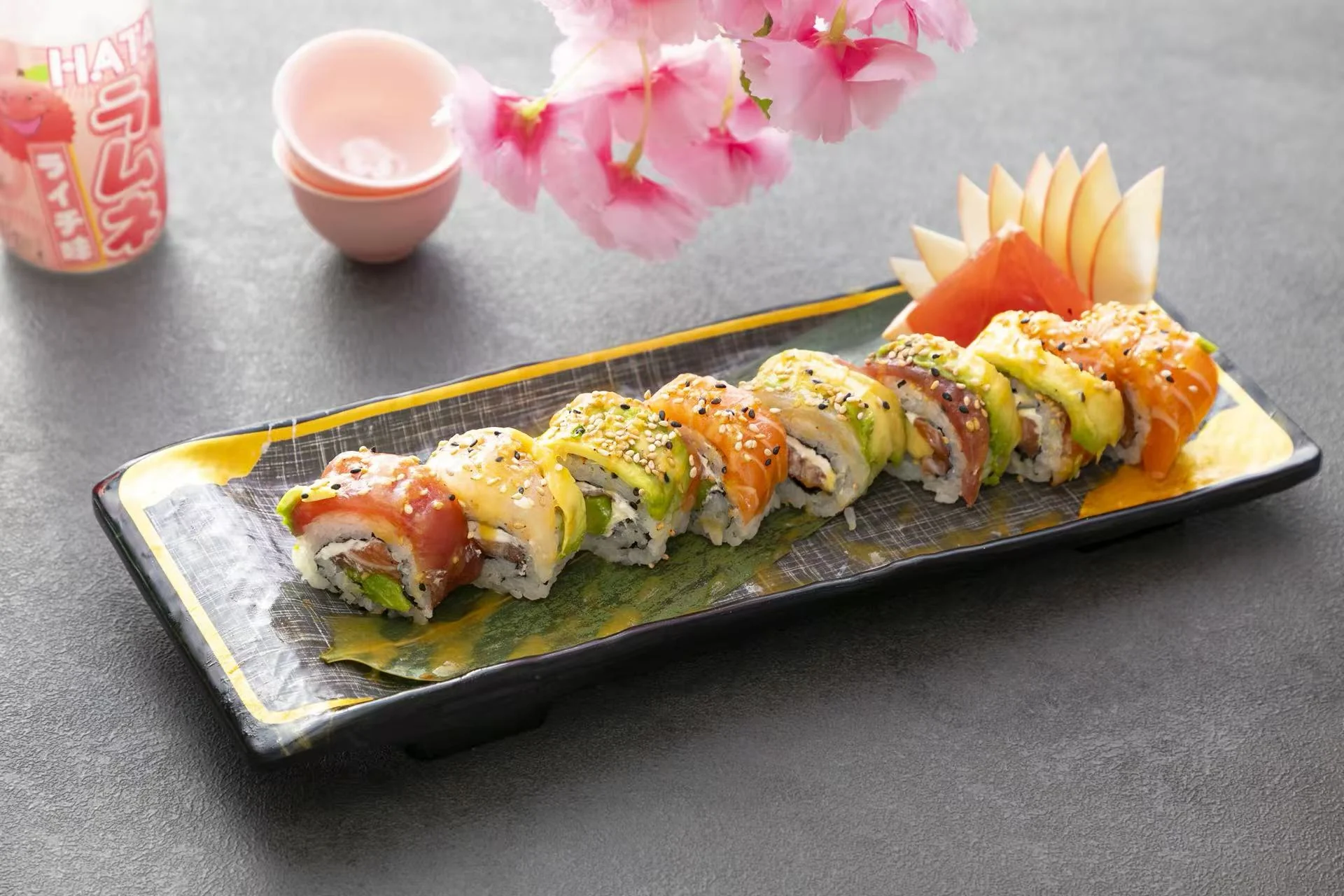 Rainbow roll