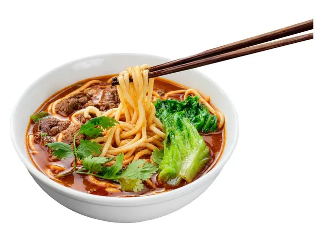 Soupe de nouilles au flanc de bœuf