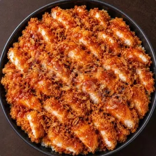 Poké poulet frit