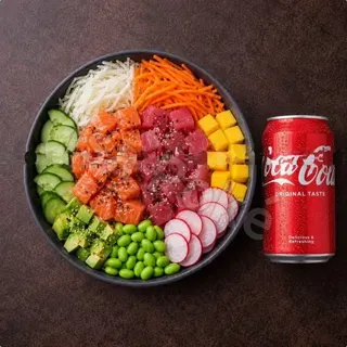 Formule poké + boisson