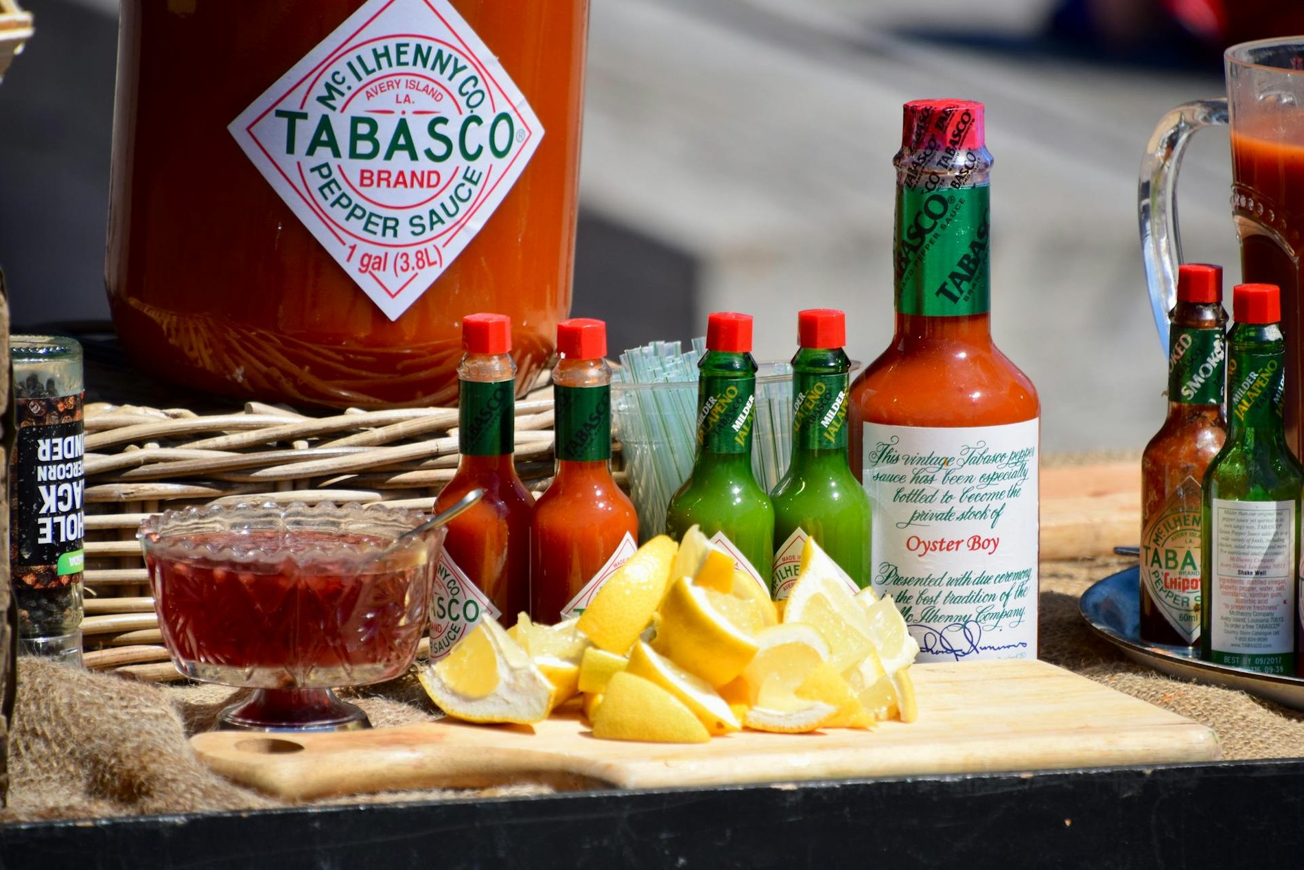 Sauces maison et épices cajun