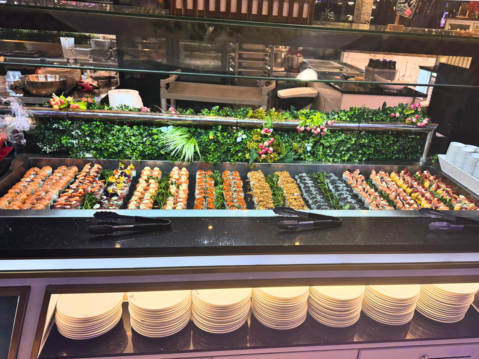 Le comptoir sushi et makis du buffet