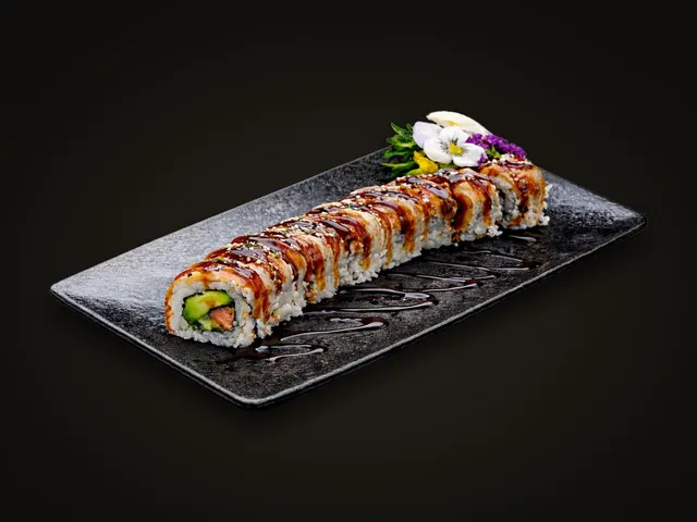 Maki California anguille