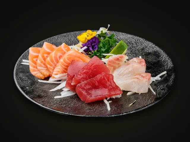 Assortiment de sashimis