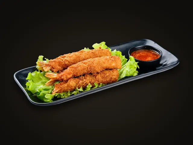 Crevettes tempura