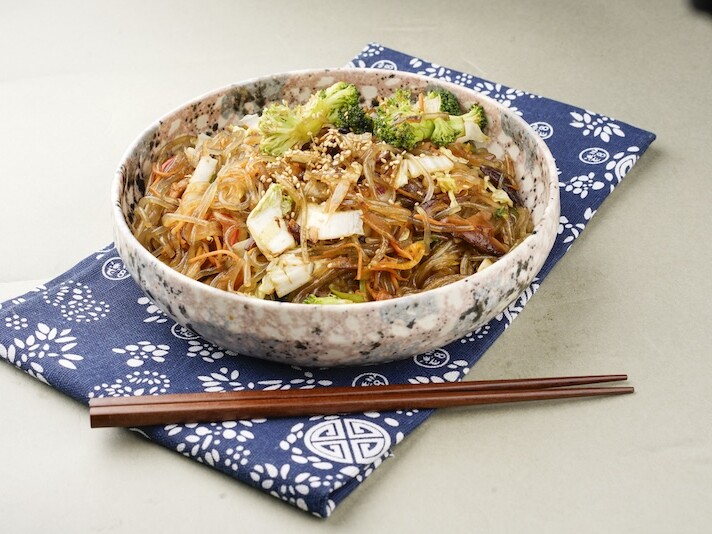 Japchae aux légumes