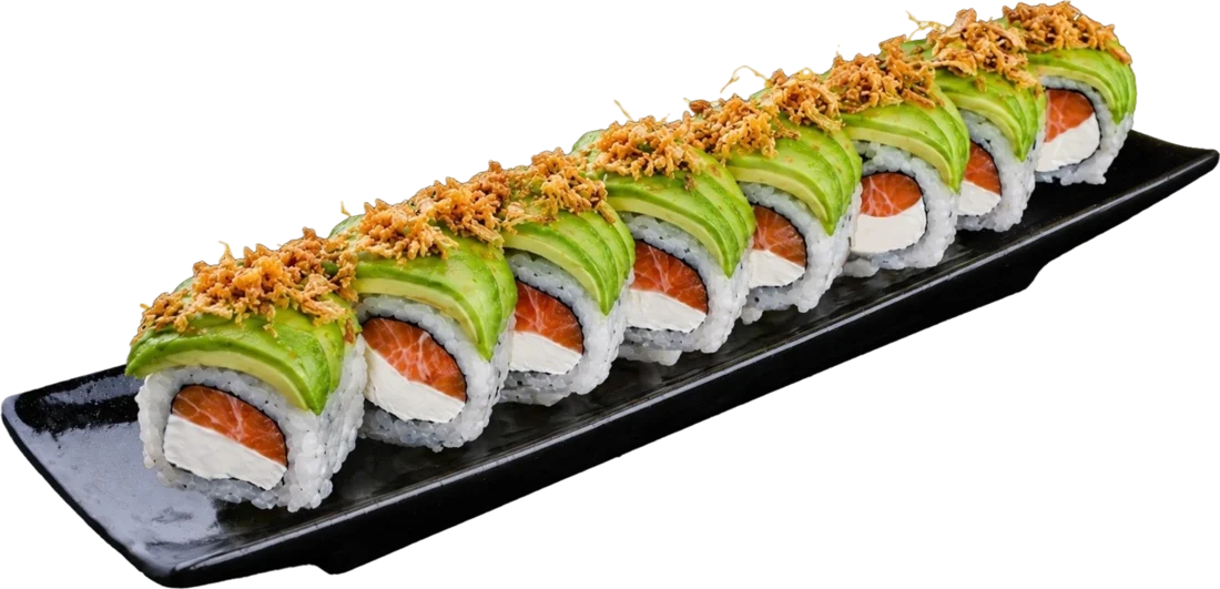 Dragon roll doré